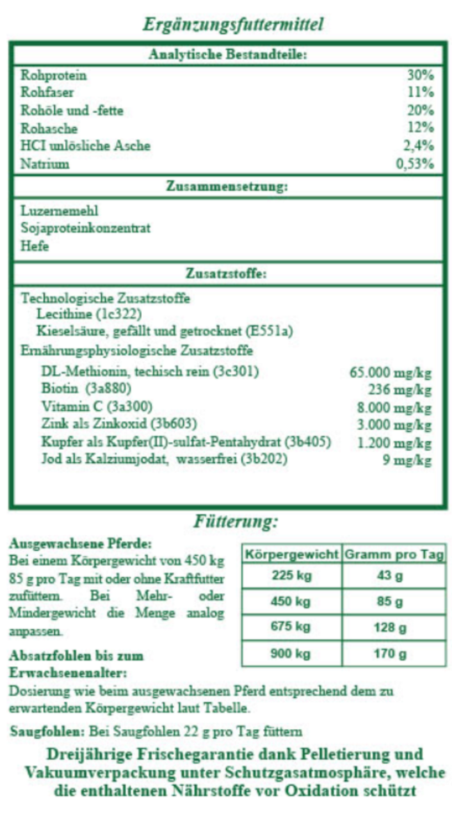 Inhaltstoffe (Etikett)