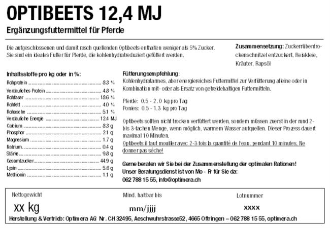 Ingrédients (Déclaration)