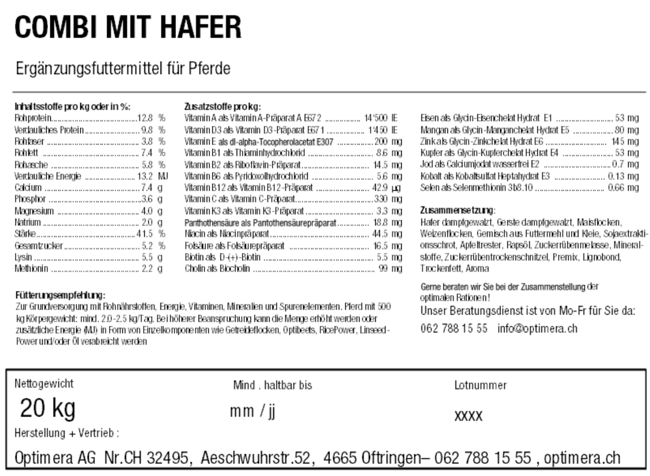 Inhaltstoffe (Etikett)